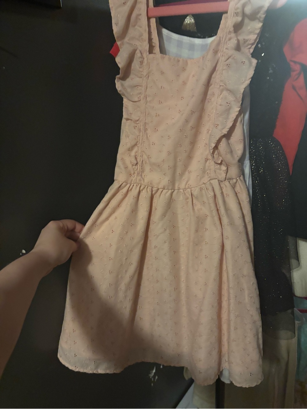 Pink size 7 summer dress